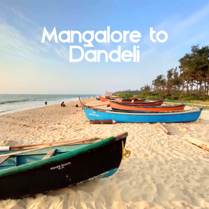 Mangalore To Dandeli Distance