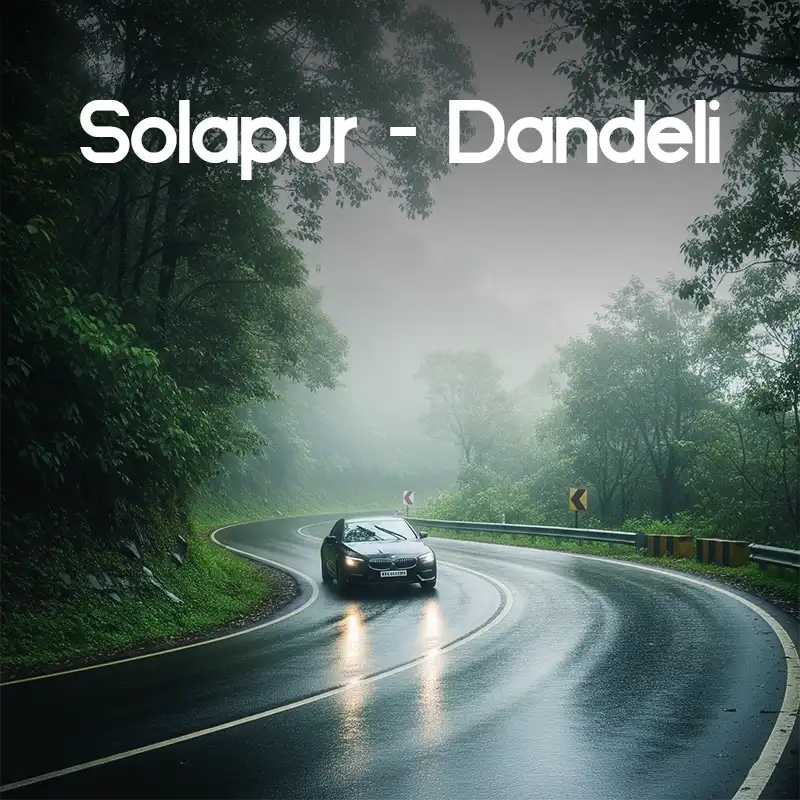 Solapur to dandeli