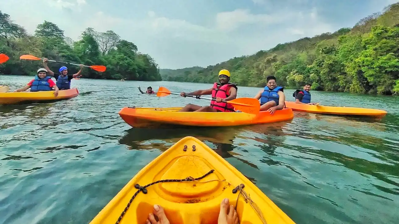 kayaking in dandeli
