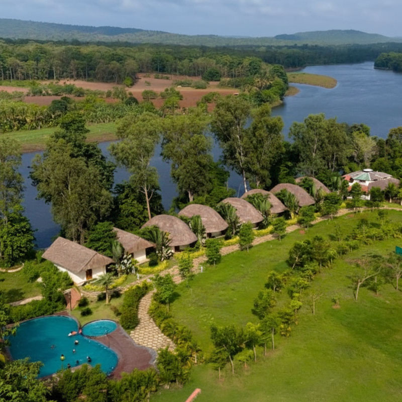 Fortune Woods river resort dandeli