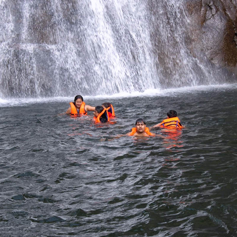Dudhsagar swimming